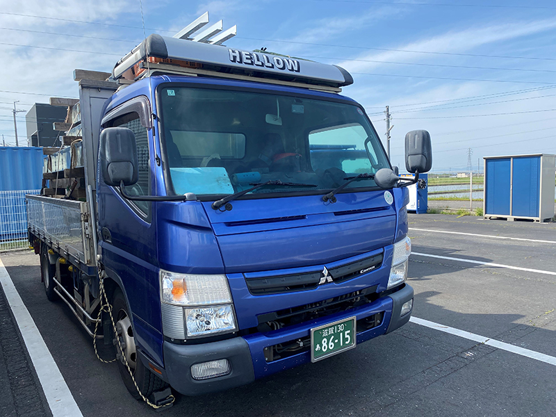 3t平ボディ車